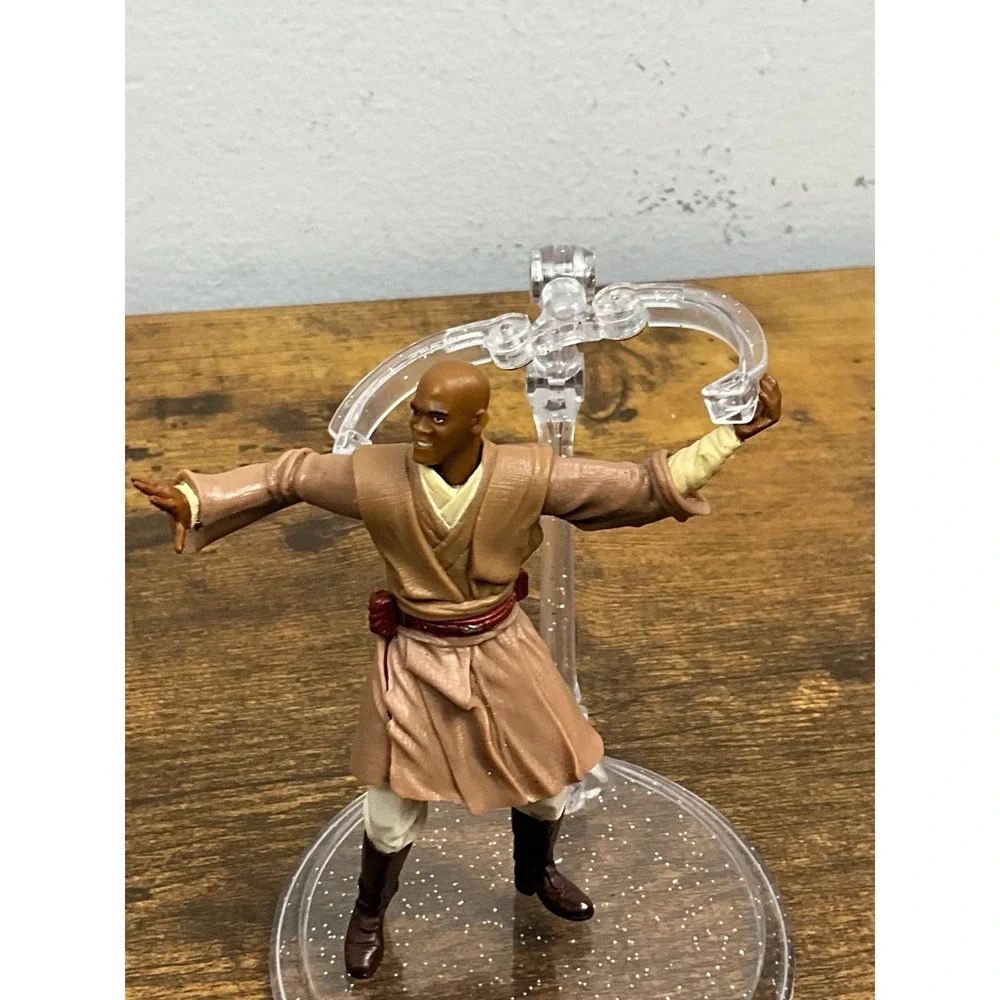 Star Wars Mace Windu Action Figure 2002 Hasbro Jedi Master Collectible Toy